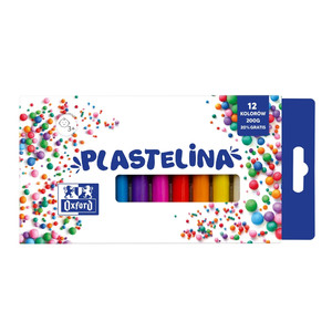 Oxford Plasticine 12 Colours