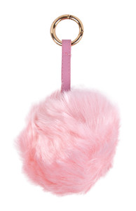 Plush Keychain Pompom 1pc, assorted colours