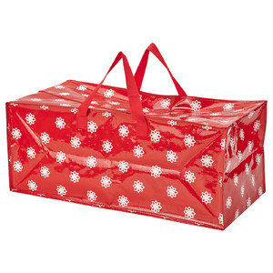 VINTERFINT Storage bag, red, 35x73x30 cm/76 l