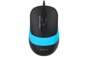 A4 Tech Fstyler Optical Wired Mouse FM10, blue