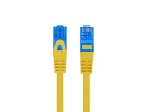 Lanberg Patchcord Cable Cat.6a S/FTP CCA 1.5m, yellow