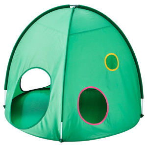 DVÄRGMÅS Children's tent, green