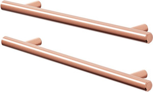 GoodHome Furniture Door Handle Annatto T 220 mm, copper, 2pcs