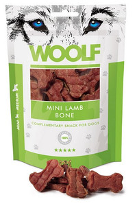 Woolf Mini Lamb Bone Snack for Dogs 100g