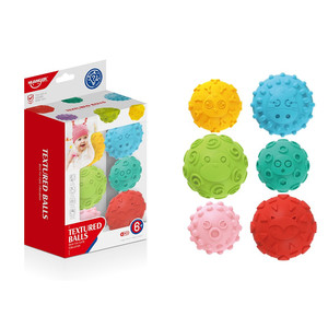 Textured Balls Sensory 6pcs 6m+