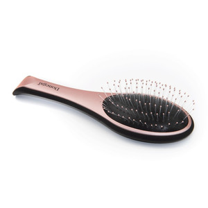 Cushion Hair Brush SATIN ROSE Long, Thin Needles