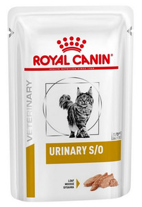 Royal Canin Veterinary Diet Feline Urinary S/O Loaf Wet Cat Food 85g