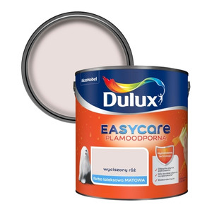 Dulux EasyCare Matt Latex Stain-resistant Paint 2.5l muted pink
