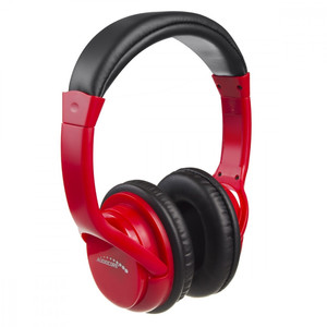 Audiocore Wireless Headphones AC720R, red