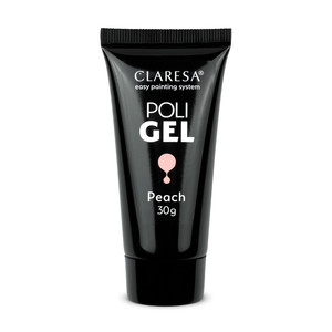 CLARESA UV/LED Gel Poli PoliGel - Peach 30g