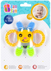 Bam Bam Rattle Rabbit 3m+