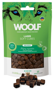 Woolf Soft Cubes Monoprotein Lamb Snacks for Dogs 100g