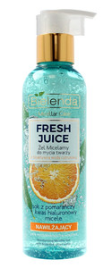 Bielenda Fresh Juice Moisturizing Micellar Gel with Bioactive Citrus Water 190g