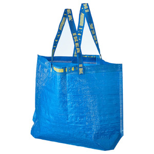FRAKTA Shopping bag, medium, blue, 36l