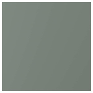 BODARP Drawer front, grey-green, 40x40 cm