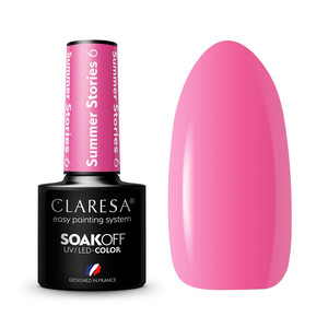 CLARESA UV/LED Color Gel Polish Summer Stories 6 5g