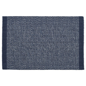 IDROTTSPLATS Door mat, blue, 40x60 cm