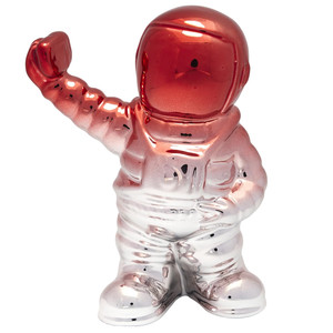 Decorative Figure Astronaut, red