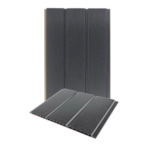 Chamber Soffit Poliprofile 2700 x 300 mm, graphite, 5-pack