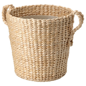 TÖRNBÄR Plant pot, banana fibre handmade, 32 cm