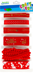 Christmas Decorative Tape 6pcs