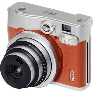Fujifilm Instant Camera Instax Mini 90 Neo Classic, brown