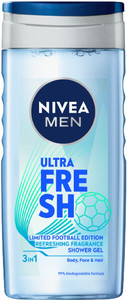 NIVEA MEN 3in1 Shower Gel Ultra Fresh - Limited Edition 250ml