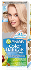 Garnier Color Naturals Creme Hair Dye 112 Extra Light Natural Ash Blond