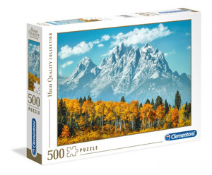 Clementoni Jigsaw Puzzle HQ Collection Grand Teton in Fall 500pcs 10+