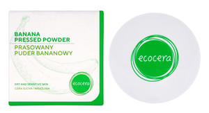 Ecocera Banana Pressed Powder for Dry & Sensitive Skin 10g