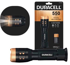 Duracell Flashlight Aluminium 550 LM