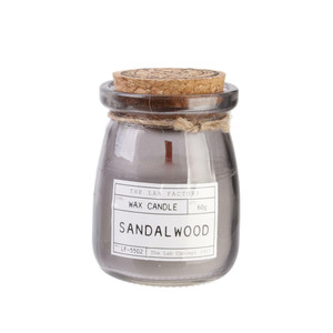 Scented Candle Bougie Sandalwood
