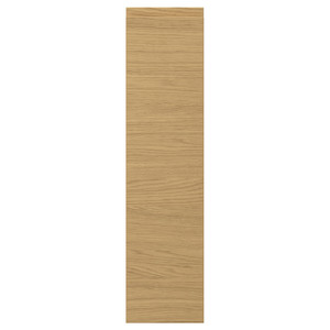 VOXTORP Door, oak effect, 20x80 cm