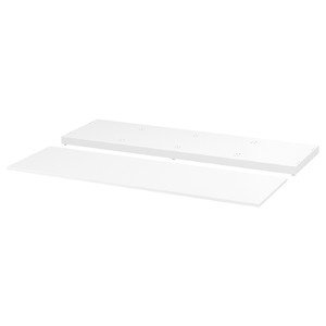 NORDLI Top and plinth, white, 160x47 cm