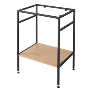 GoodHome Basin Stand Duala 60 x 45 cm, black