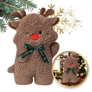 ECARLA Christmas Cushion Reindeer 40cm