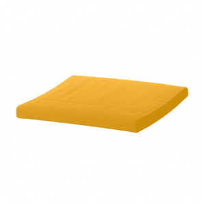 POÄNG Footstool cushion, Skiftebo yellow