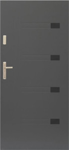 External Door Prado 80, right, anthracite