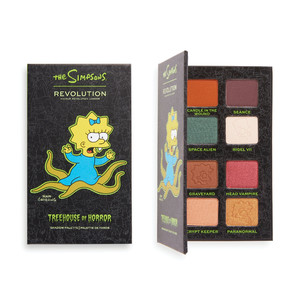 Makeup Revolution The Simpsons Makeup Revolution Mini Eyeshadow Palette "Alien Maggie" Vegan