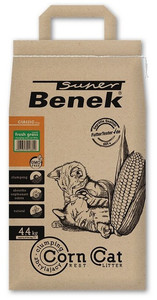 Benek Corn Cat Litter Fresh Grass 7L