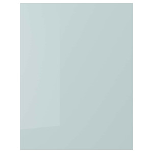 KALLARP Cover panel, high-gloss light grey-blue, 62x80 cm