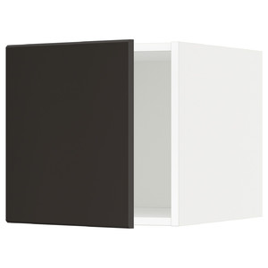 METOD Top cabinet, white/Kungsbacka anthracite, 40x40 cm