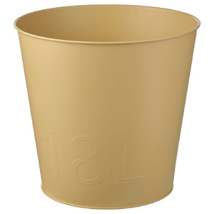 ÅKERBÄR Plant pot, in/outdoor yellow, 32 cm