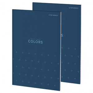 Notepad Colors A4 100 Pages Squared 4pcs