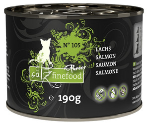 Catz Finefood Cat Food Purrrr N.105 Salmon 190g