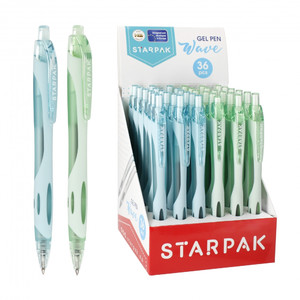 Starpak Gel Pen Wave 36pcs