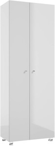 Bathroom High Cabinet Pat 60 cm, white gloss