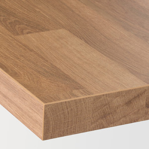 SÄLJAN Worktop, oak effect, laminate, 246x3.8 cm