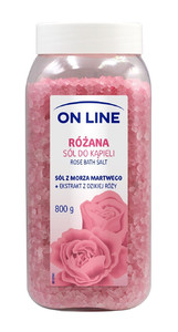 On Line Rose Bath Salt 800g