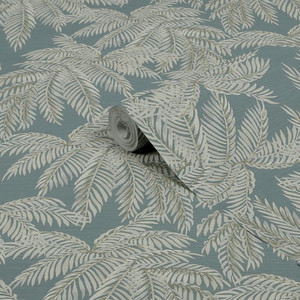 GoodHome Vinyl Wallpaper on Fleece Pyroo, sea